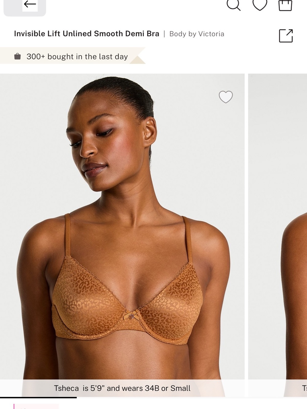 Victoria's Secret Invisible Lift Bra